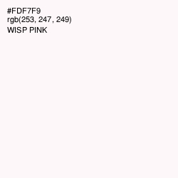 #FDF7F9 - Wisp Pink Color Image